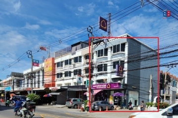BB178, ขาย อาคารพาณิชย์ 3 ชั้นครึ่ง 2 คูหา เนื้อที่ 48 วา ห้องมุม พร้อมผู้เช่า
